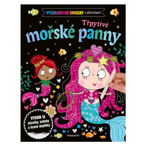Vyškrabávací obrázky s aktivitami – Třpytivé mořské panny