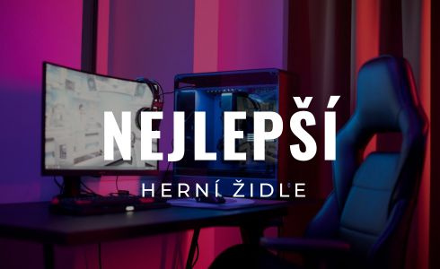 Recenze nejlepších herních židlí 2025: Komfort a styl pro hráče