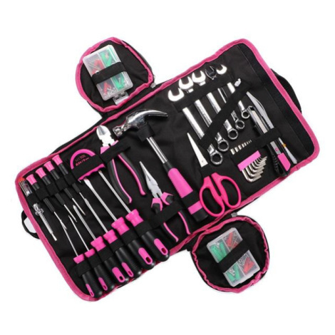 Sada nářadí SIXTOL SX3021 HOME PINK BAG 120ks