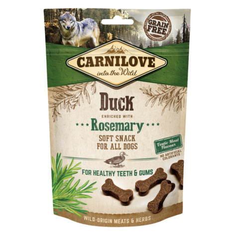 CARNILOVE Dog semi moist snack duck&rosemary