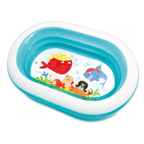 Intex 57482 Dětský bazén My Sea Friends 163 x 107 x 46 cm