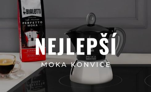 Nejlepší moka konvičky 2026: Bialetti i modely na indukci