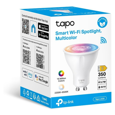 TP-LINK Tapo L630 Wi-Fi LED barevná, 2200K-6500K, Chytrá žárovka - Tapo L630 TP LINK
