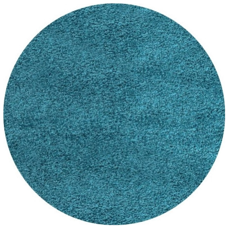 Ayyildiz koberce Kusový koberec Life Shaggy 1500 tyrkys kruh Rozměry koberců: 160x160 (průměr) k