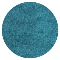 Ayyildiz koberce Kusový koberec Life Shaggy 1500 tyrkys kruh Rozměry koberců: 160x160 (průměr) k