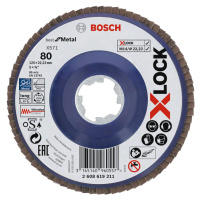 Brusný lamelový kotouč X571 Bosch X-LOCK Best for metal 125 mm 2608619211