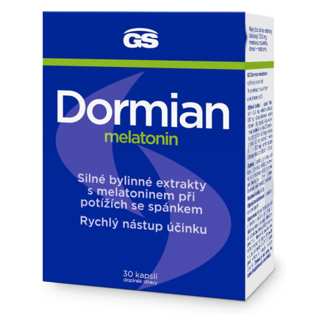 GS Dormian melatonin 30 kapslí Green Swan