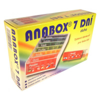 ANABOX Dávkovač na léky 7 dní duha