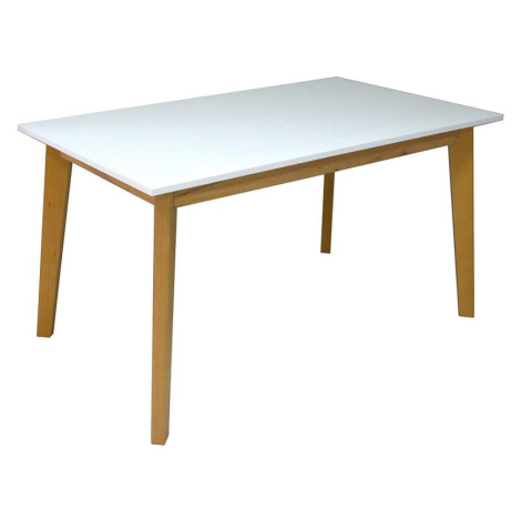 Stůl St-968 – 140+40 Bílý/K003 BAUMAX