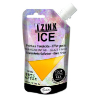 Poloprůhledná barva Izink Ice 80 ml - melted butter žlutá Aladine