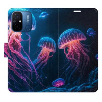 iSaprio flip pouzdro Jellyfish pro Xiaomi Redmi 12C