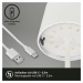 BRILONER LED nabíjecí stolní lampa 26 cm 2,6W 150lm bílé IP44 BRILO 7423016