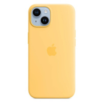 Apple silikonový kryt s MagSafe na iPhone 14 slunečně žlutá Slunečně žlutá