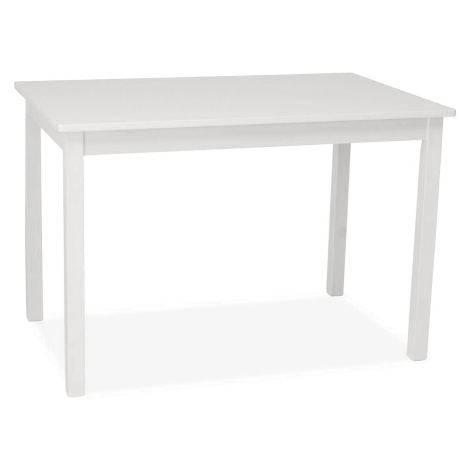 Jídelní stůl REBER 110x70 cm, bílá Casarredo