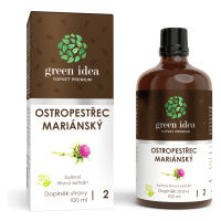 Green idea Ostropestřec bylinný lihový extrakt 100ml