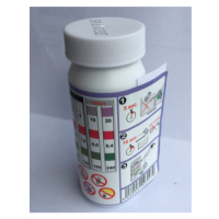 Poolservis Tester na bezchlorovou chemii (O2/pH) - peroxid a sanosil ve vodě (50ks)