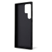 Zadní kryt Guess PC/TPU Glitter Flakes Metal Logo pro Samsung Galaxy S23 Ultra, černá
