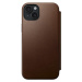 Nomad Modern Leather Folio, brown - iPhone 15 Plus (NM01625285) Hnědá