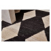 Diamond Carpets koberce Ručně vázaný kusový koberec Alberta DESP P114 Dark Coffee Mix - 80x150 c