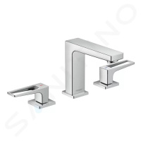 Hansgrohe 74514000 - Umyvadlová baterie s výpustí Push-Open, 3-otvorová instalace, chrom