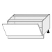 ArtExt Kuchyňská skříňka spodní nízká SILVER | D1K 90 Barva korpusu: Bílá