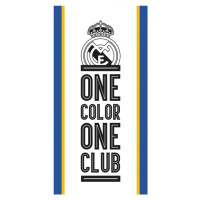 Carbotex Bavlněná froté osuška 70x140 cm - Real Madrid One Color One Club