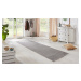 BT Carpet - Hanse Home koberce Běhoun Nature 103533 Silver Grey – na ven i na doma - 80x450 cm