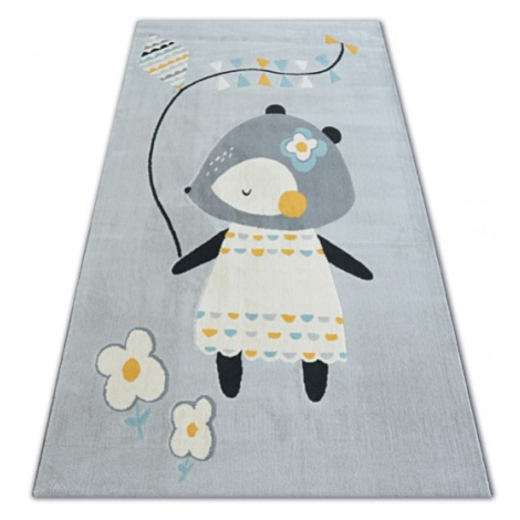 Dywany Lusczow Kusový koberec PASTEL 18403/052 - myš šedý
