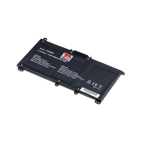 T6 Power pro Hewlett Packard 15-da0360 serie, Li-Poly, 11,55 V, 3600 mAh (41 Wh), černá