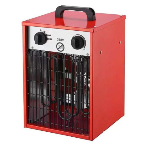 German Stavební ohřívač pro plochu do 20 m2 / 3 výkonnostní stupně / 2000 W / kov / červená Vari