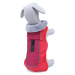 Vsepropejska Doral bunda pro psa s kožíškem Barva: Červená, Délka zad (cm): 59, Obvod hrudníku: 