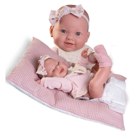 Antonio Juan 50414 MIA - mrkací a čůrající realistická panenka miminko s celovinylovým tělem - 4