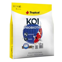 Tropical KOI PROBIOTIC PELLET SIZE M 5l/1,5kg plovoucí krmivo s probiotiky pro jezírkov