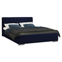 Eka Čalouněná postel ELEGANT - Fresh 160x200 cm Barva látky - Fresh: Modrá (11), Úložný prostor: