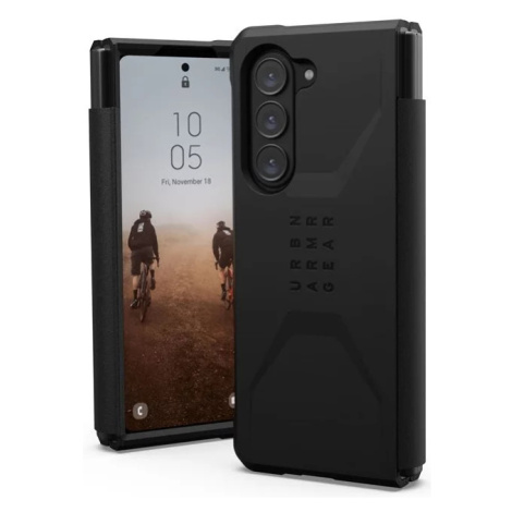 Kryt UAG Civilian, black - Samsung Galaxy Z Fold5 (214358114040)