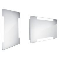 Zrcadlo bez vypínače Nimco 80x50 cm hliník ZP 18001