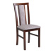 Jídelní židle MILANO 7 Bílá Tkanina 11B