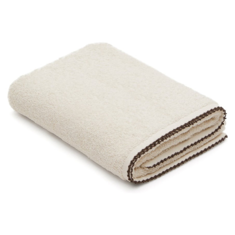 Béžový froté bavlněný ručník 50x90 cm Sinami – Kave Home