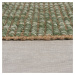 Flair Rugs koberce Kusový koberec Mottle Jute Ombre Green - 200x290 cm