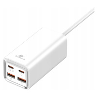 4v1 Rychlá síťová nabíječka 65W 2x PD4 USB-C/2x QC3.0 Usb-a +kabel 1,5m