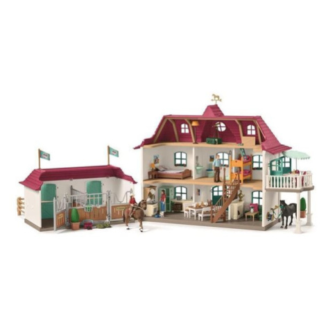 Schleich 42416 Velký dům se stájí a příslušenstvím