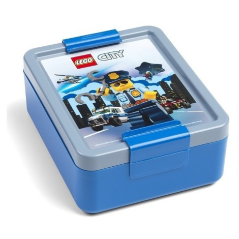 Lego® city policie svačinový box modrý