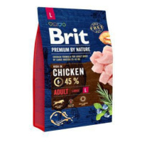 Brit Premium Dog by Nature Adult L 3kg sleva