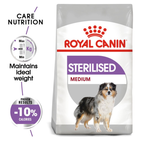 ROYAL CANIN STERILISED MEDIUM granule pro kastrované psy středně velkých plemen 3 kg