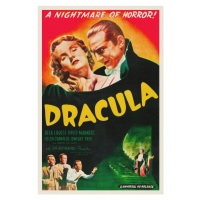Obrazová reprodukce Dracula (Vintage Cinema / Retro Movie Theatre Poster / Horror & Sci-Fi), 26.