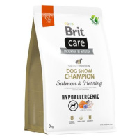 Brit Care Dog Hypoallergenic s lososem a sleděm Dog Show Champion 3 kg