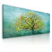 Obraz na plátně WOOD COLOR L různé rozměry Ludesign ludesign obrazy: 100x40 cm