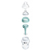 Tommee Tippee Advanced Anti-Colic Samosterilizační kojenecká lahev Pomalý průtok 0m+ 260 ml 2 ks