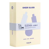 MARIA NILA Holiday Box Sheer Silver 900 ml