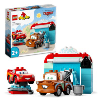 LEGO® DUPLO® Disney 10996 Na myčce s Bleskem McQueenem a Bur